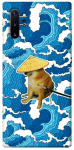 Чехол Sad dog samurai для Galaxy Note 10+ (2019)