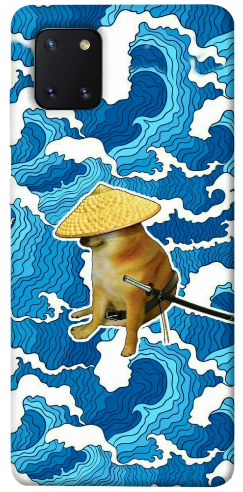 Чохол Sad dog samurai для Galaxy Note 10 Lite (2020)