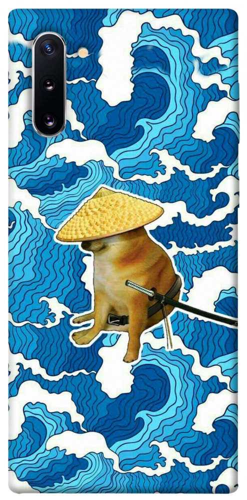 Чохол Sad dog samurai для Galaxy Note 10 (2019)