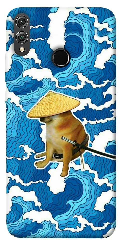 Чохол Sad dog samurai для Huawei Honor 8X