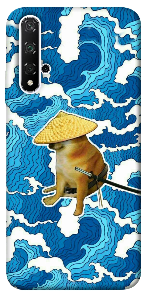Чохол Sad dog samurai для Huawei Honor 20