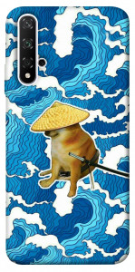 Чохол Sad dog samurai для Huawei Honor 20