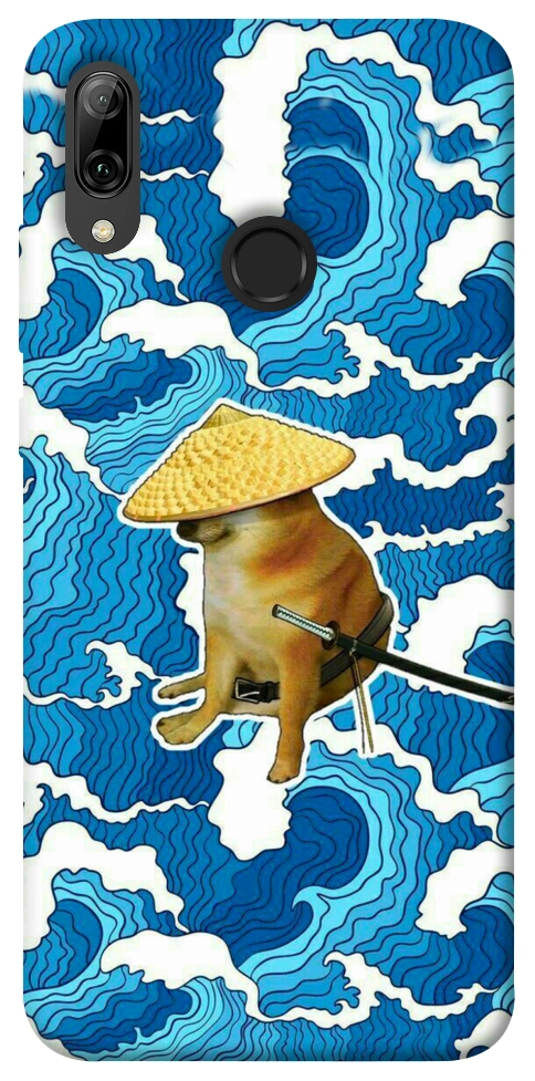 Чехол Sad dog samurai для Huawei P Smart (2019)