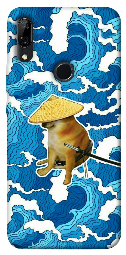 Чехол Sad dog samurai для Huawei P Smart Z