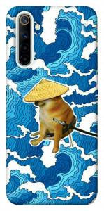 Чохол Sad dog samurai для Realme 6