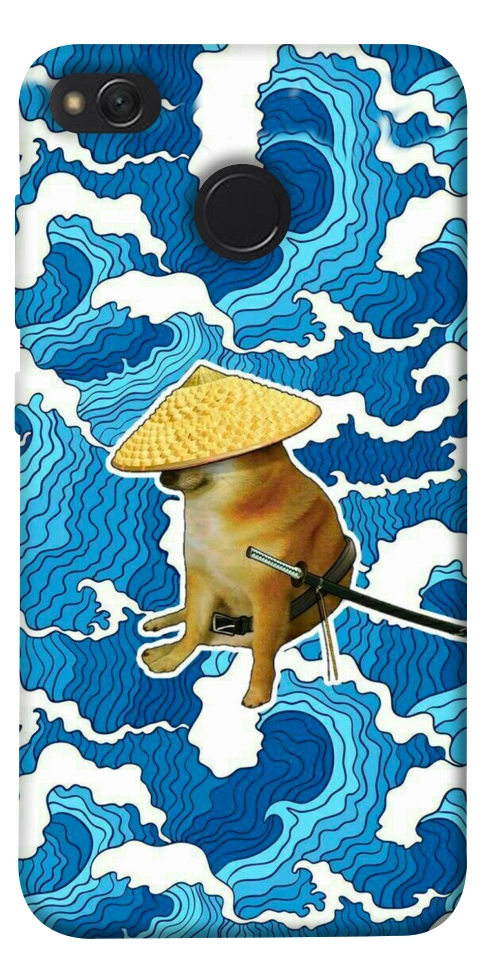Чехол Sad dog samurai для Xiaomi Redmi 4X