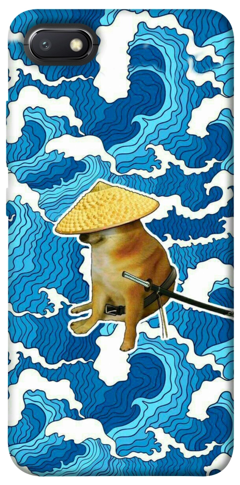 Чохол Sad dog samurai для Xiaomi Redmi 6A