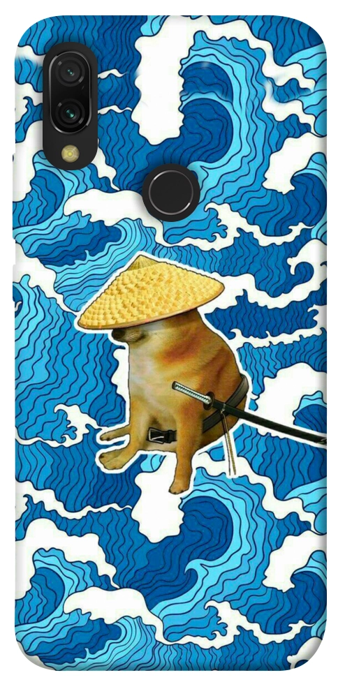 Чехол Sad dog samurai для Xiaomi Redmi 7