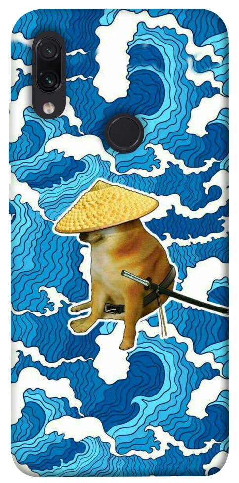 Чохол Sad dog samurai для Xiaomi Redmi Note 7