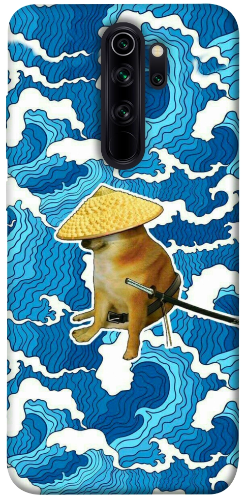 Чохол Sad dog samurai для Xiaomi Redmi Note 8 Pro