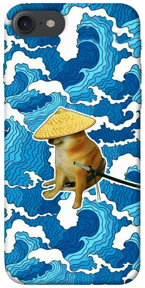 Чохол Sad dog samurai для iPhone 8