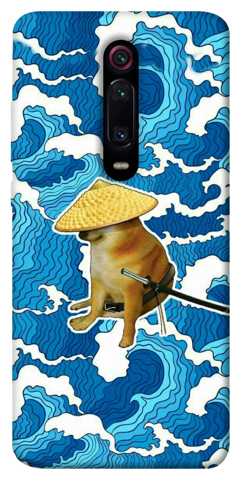 Чехол Sad dog samurai для Xiaomi Redmi K20 Pro