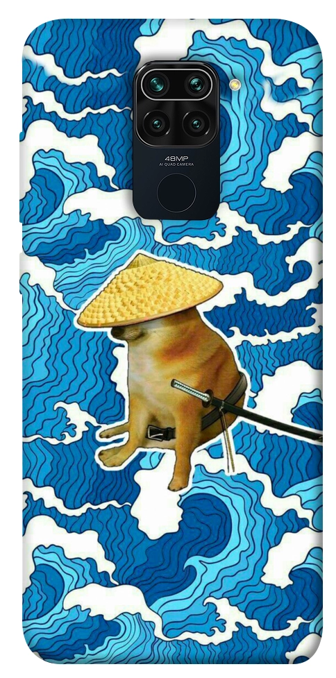 Чохол Sad dog samurai для Xiaomi Redmi 10X