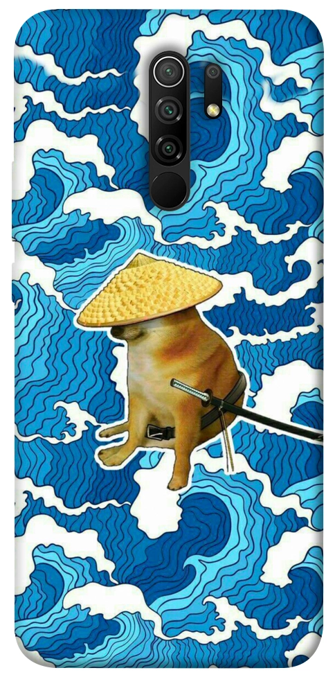 Чохол Sad dog samurai для Xiaomi Redmi 9