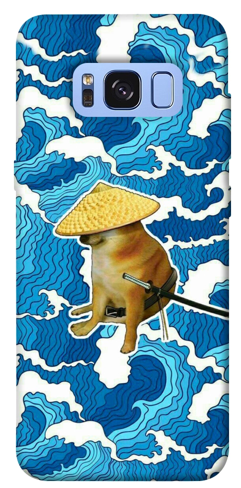 Чехол Sad dog samurai для Galaxy S8 (G950)