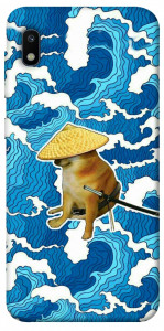 Чохол Sad dog samurai для Galaxy A10 (A105F)