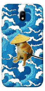Чехол Sad dog samurai для Galaxy J7 (2017)