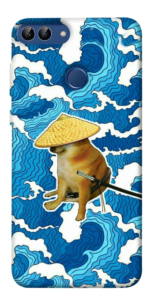 Чехол Sad dog samurai для Huawei P Smart