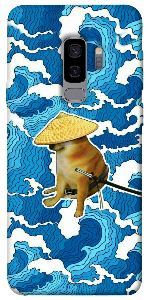 Чехол Sad dog samurai для Galaxy S9+