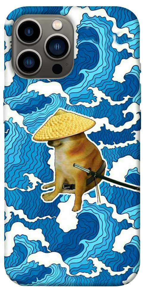 Чохол Sad dog samurai для iPhone 12 Pro Max