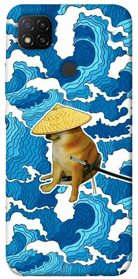 Чохол Sad dog samurai для Xiaomi Redmi 9C