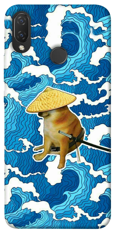 Чехол Sad dog samurai для Huawei Nova 3i