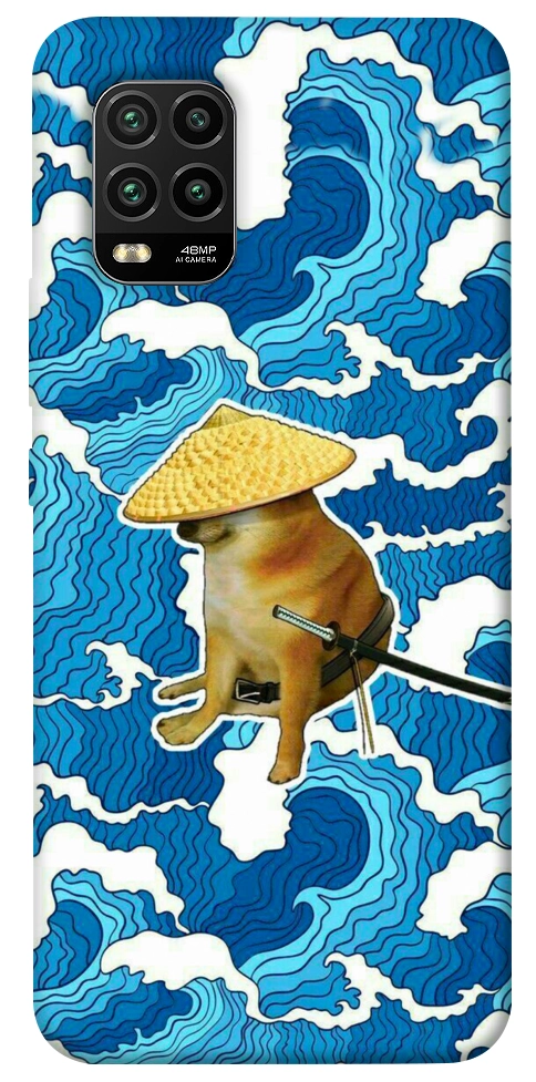 Чохол Sad dog samurai для Xiaomi Mi 10 Lite