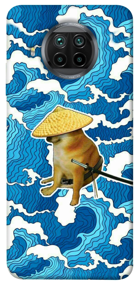 Чохол Sad dog samurai для Xiaomi Mi 10T Lite