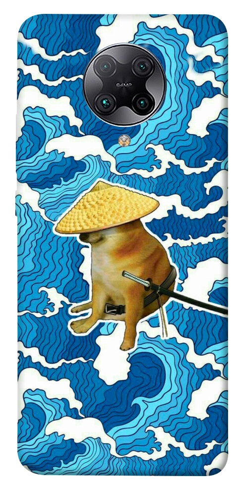 Чохол Sad dog samurai для Xiaomi Redmi K30 Pro
