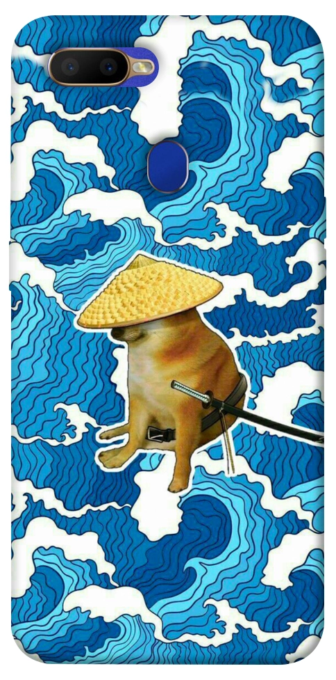Чохол Sad dog samurai для Oppo A5s