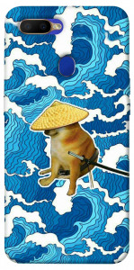 Чехол Sad dog samurai для Oppo A12