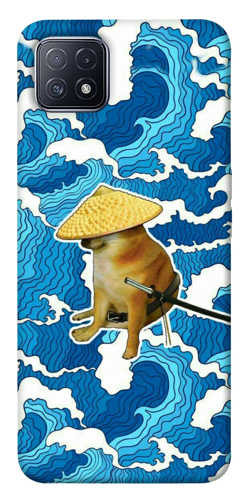 Чехол Sad dog samurai для Oppo A73