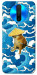 Чехол Sad dog samurai для Xiaomi Poco X2