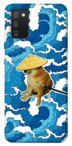 Чехол Sad dog samurai для Galaxy A02s