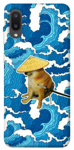 Чехол Sad dog samurai для Galaxy A02