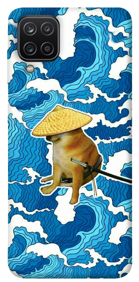 Чехол Sad dog samurai для Galaxy A12