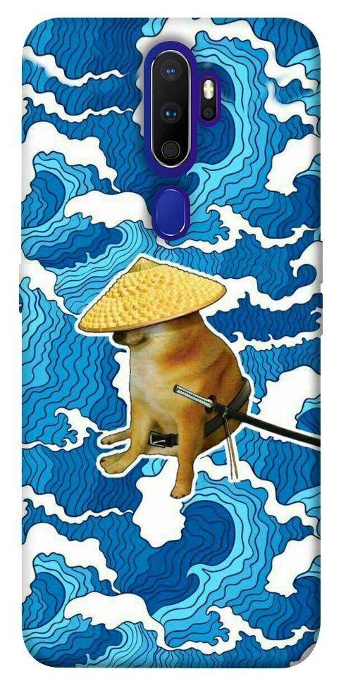 Чохол Sad dog samurai для Oppo A9 (2020)