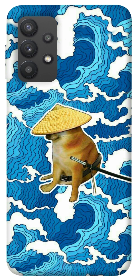 Чохол Sad dog samurai для Galaxy A32 4G