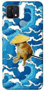 Чехол Sad dog samurai для Oppo A15