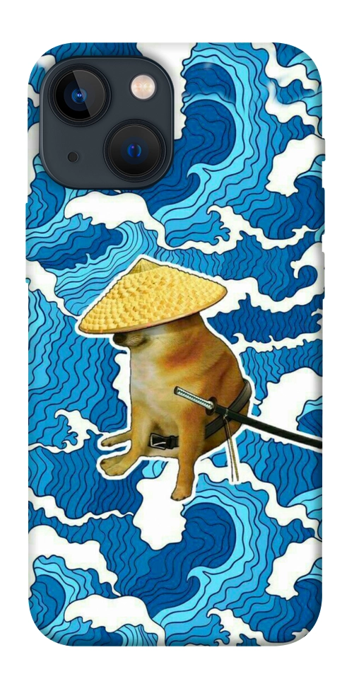 Чохол Sad dog samurai для iPhone 13 mini