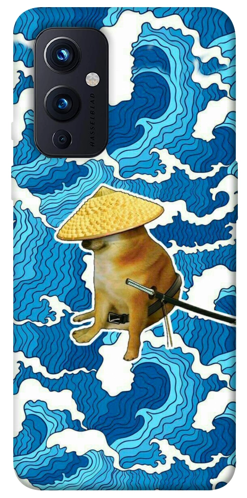 Чехол Sad dog samurai для OnePlus 9