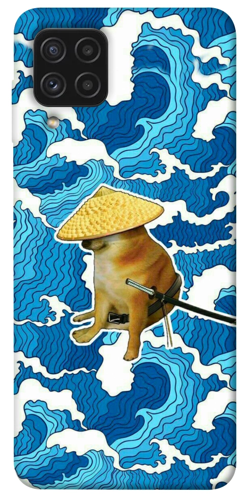 Чохол Sad dog samurai для Galaxy A22 4G