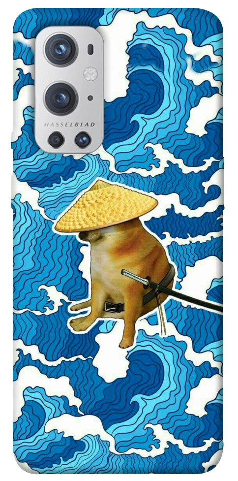 Чохол Sad dog samurai для Oneplus 9 pro