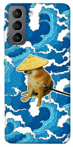 Чехол Sad dog samurai для Galaxy S21 FE