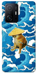 Чехол Sad dog samurai для Xiaomi 11T