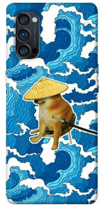 Чохол Sad dog samurai для Oppo Reno 4 Pro 5G