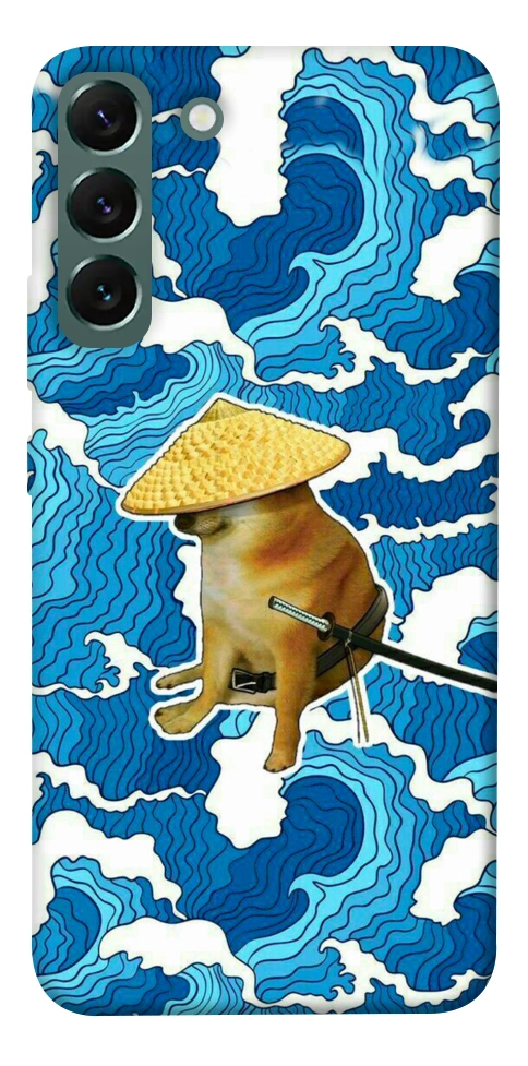 Чохол Sad dog samurai для Galaxy S22+