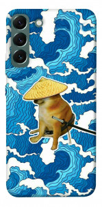 Чехол Sad dog samurai для Galaxy S22+