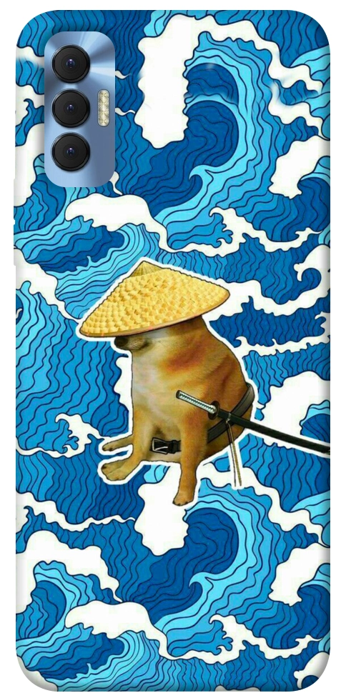Чехол Sad dog samurai для TECNO Spark 8P