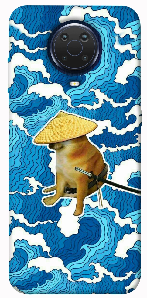 Чохол Sad dog samurai для Nokia G20